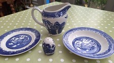 Vintage willow pattern for sale  NORWICH
