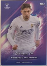 FEDERICO VALVERDE "SOUTH AMERICAN STARS" 2021 TOPPS O JOGO BONITO comprar usado  Enviando para Brazil