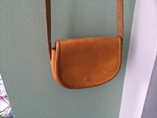 Naturledertasche retro shabby gebraucht kaufen  Mainz