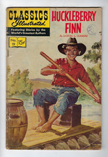 Classics illustrated huckleber for sale  STOCKPORT