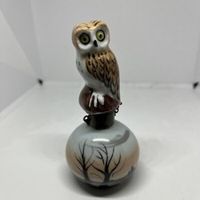 Coruja de porcelana principal Limoges France Chamat Peint 5”! L16 comprar usado  Enviando para Brazil