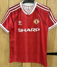 Manchester united retro for sale  COWBRIDGE
