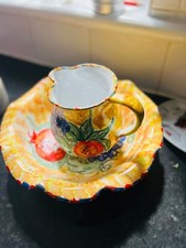 Yellow italian bowl for sale  LANARK