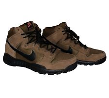 NIKE SB Dunk bota alta 'marrom militar' camurça acg 536182-203 masculina tamanho 12 rara comprar usado  Enviando para Brazil