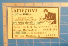 Cours correspondance detective d'occasion  Beaumont-de-Lomagne
