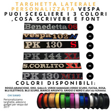 Targhetta laterale personalizz usato  Parma