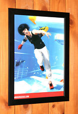Mirror's Edge Xbox 360 PS3 Antigo Raro Promo Pequeno Pôster/Página de Anúncio Emoldurada comprar usado  Enviando para Brazil