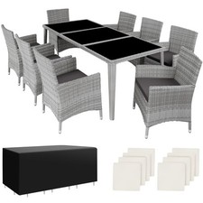 Aluminium rattan sitzgruppe gebraucht kaufen  Igersheim