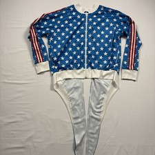 Usado, Jaqueta Adidas Originals x Jeremy Scott Feminina Tamanho G Bandeira Caudas Bandeira Americana comprar usado  Enviando para Brazil