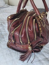 Vintage brown leather for sale  ROMFORD