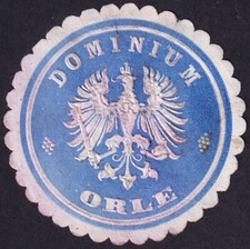 Siegelmarke rittergut dominium gebraucht kaufen  Wittenberg