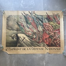Affiche originale emprunt d'occasion  Moutiers-les-Mauxfaits