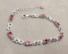 Granat armband sterlingsilber gebraucht kaufen  Freiburg im Breisgau