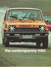 Catalogue Brochure Renault 5 10/ 1976 USA comprar usado  Enviando para Brazil