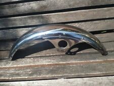 NOS Moto Morini 125 H 250 2C INOX Front Fender Kotflugel Parafango comprar usado  Enviando para Brazil