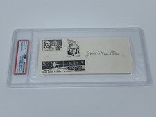 James Van Allen cientista espacial Iowa autografado corte PSA DNA j2f1c comprar usado  Enviando para Brazil