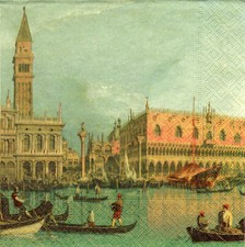 Servietten ansichten venedig gebraucht kaufen  Erfurt
