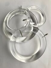 Curtain pole clear for sale  PERTH