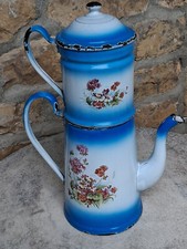 Ancienne cafetière tôle d'occasion  Le Chesne