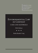 Environmental law context for sale  Philadelphia