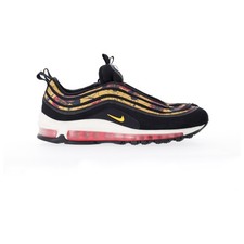 Używany, Nike Air Max 97 Se Kwiatowe trampki Czarne Syntetyczne Damskie Czarne 40.5 na sprzedaż  PL