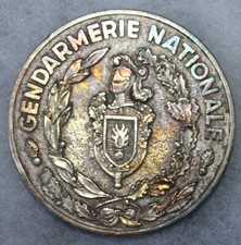 Médaille table gendarmerie d'occasion  Pavilly