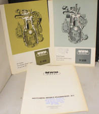 4 MWM Diesel D 325 D 308 D 208 Motoren-Werke Mannheim AC Four Stroke & comprar usado  Enviando para Brazil