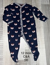 Babygros pyjama coton d'occasion  Baziège