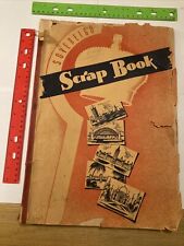 Álbum de fotos vintage de scrap book, 1940’s - 1950’s, raro, veja fotos, usado comprar usado  Enviando para Brazil