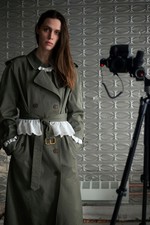 Rentrayage oversized khaki for sale  LONDON