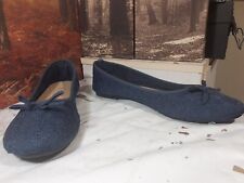 Womens blue ballerina for sale  LEAMINGTON SPA