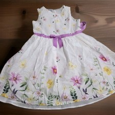 Vestido floral branco verão forrado sem mangas Blueberri Big Girls tamanho 10 anos comprar usado  Enviando para Brazil