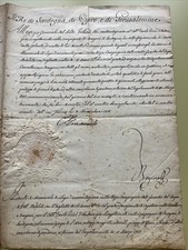 Documento storico carlo usato  Pisa