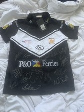 Hull signed shirt for sale  HULL
