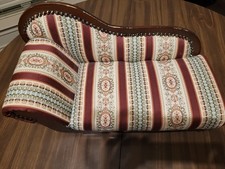 Vintage upholstered wood for sale  Lumberton