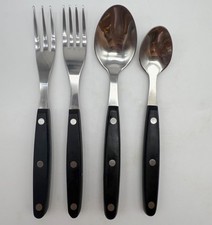 Flatware black handles for sale  North Fork