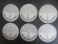 conjunto completo de 6 porta-copos BACARDI RUM 1970,s "senta-se livre" edição australiana  comprar usado  Enviando para Brazil