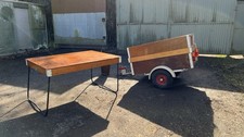 Vintage camping trailer for sale  ASCOT