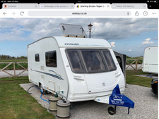 Sterling eccles caravan for sale  SOUTHAMPTON
