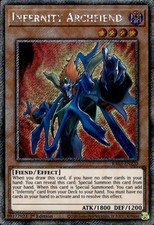 Infernity archfiend platinum for sale  SPALDING