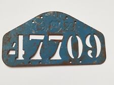 1929 plaque vélo d'occasion  Annemasse