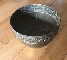 Vintage brass planter for sale  STOURBRIDGE