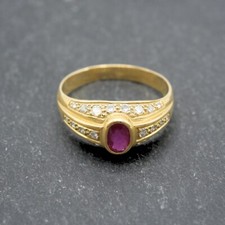 Bague jaune carats d'occasion  Paris XIII