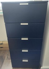 Kommode schwarz schubladen gebraucht kaufen  Velten