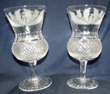 Pair edinburgh crystal for sale  KING'S LYNN