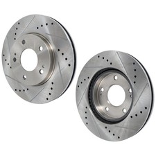 Usado, Rotores de disco de freio dianteiro cupê para Mitsubishi Galant Lancer Chrysler Sebring comprar usado  Enviando para Brazil