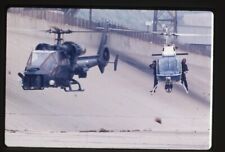Blue Thunder Roy Scheider Helicóptero Perseguição LA River Original 35mm Transparência comprar usado  Enviando para Brazil