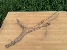 Halter Clinton Anderson com nós ~ Tamanho médio do cavalo ~ Bronzeado comprar usado  Enviando para Brazil