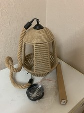 Metal rope lamp for sale  STANMORE