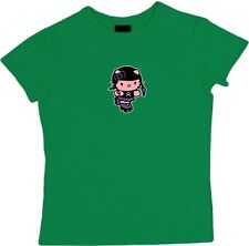 Camiseta HELLO KITTY ROLLER DERBY patins protetores de velocidade legal meninas equipamentos femininos NOVO comprar usado  Enviando para Brazil